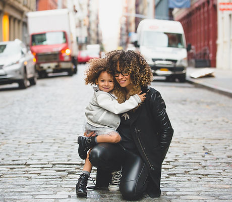 mother and daughter