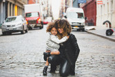 mother and daughter
