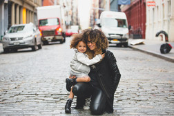 mother and daughter