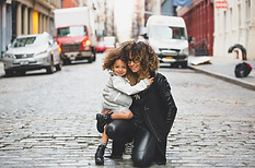 mother and daughter