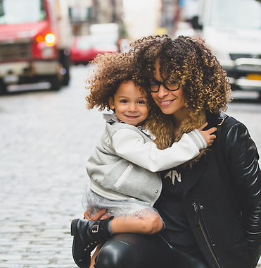 mother and daughter