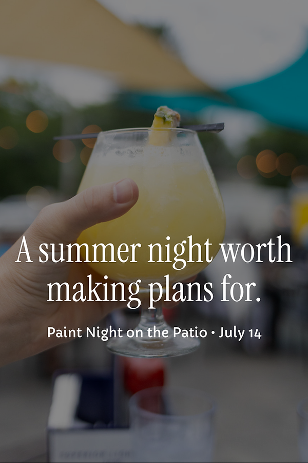 Paint Night on the Patio