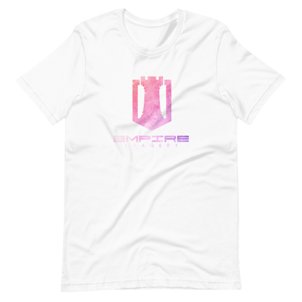 Pink Watercolor Short-Sleeve Unisex T-Shirt