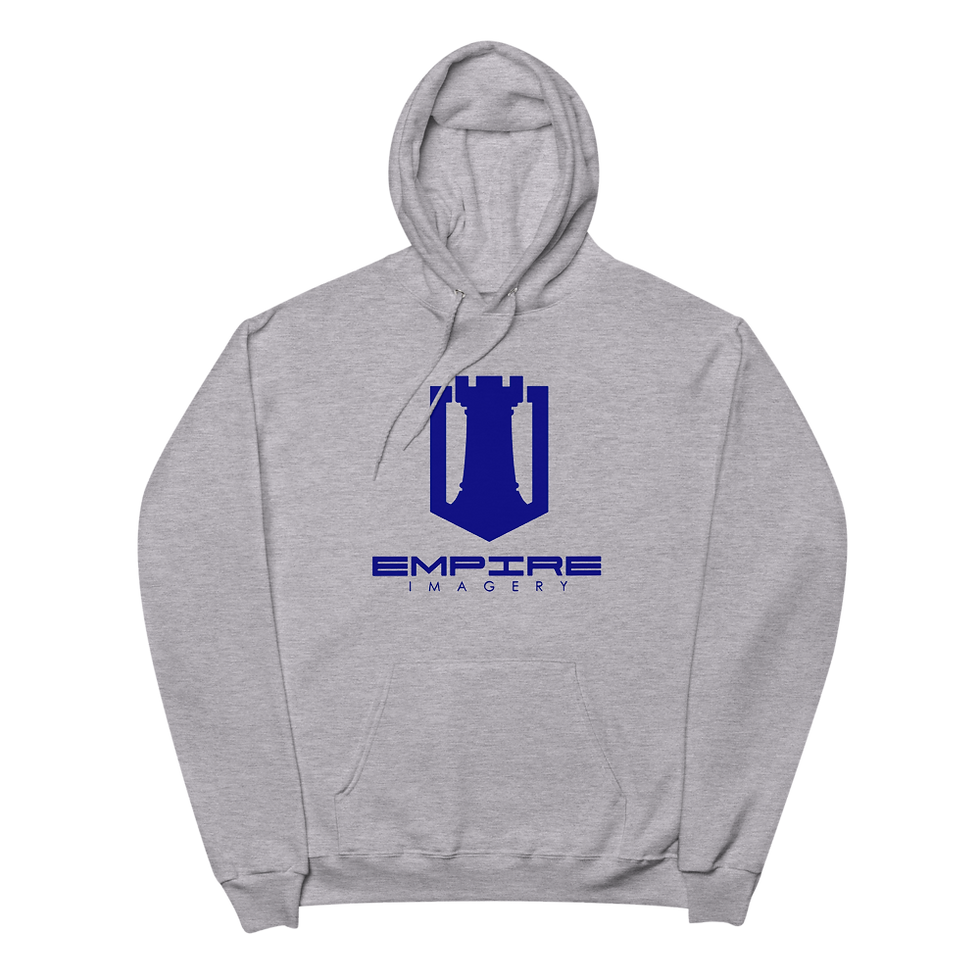 Thumbnail: Royal Blue Logo Unisex fleece hoodie