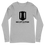 Thumbnail: Black Logo Unisex Long Sleeve Tee