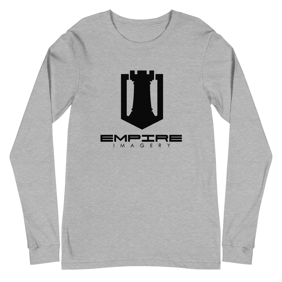 Thumbnail: Black Logo Unisex Long Sleeve Tee