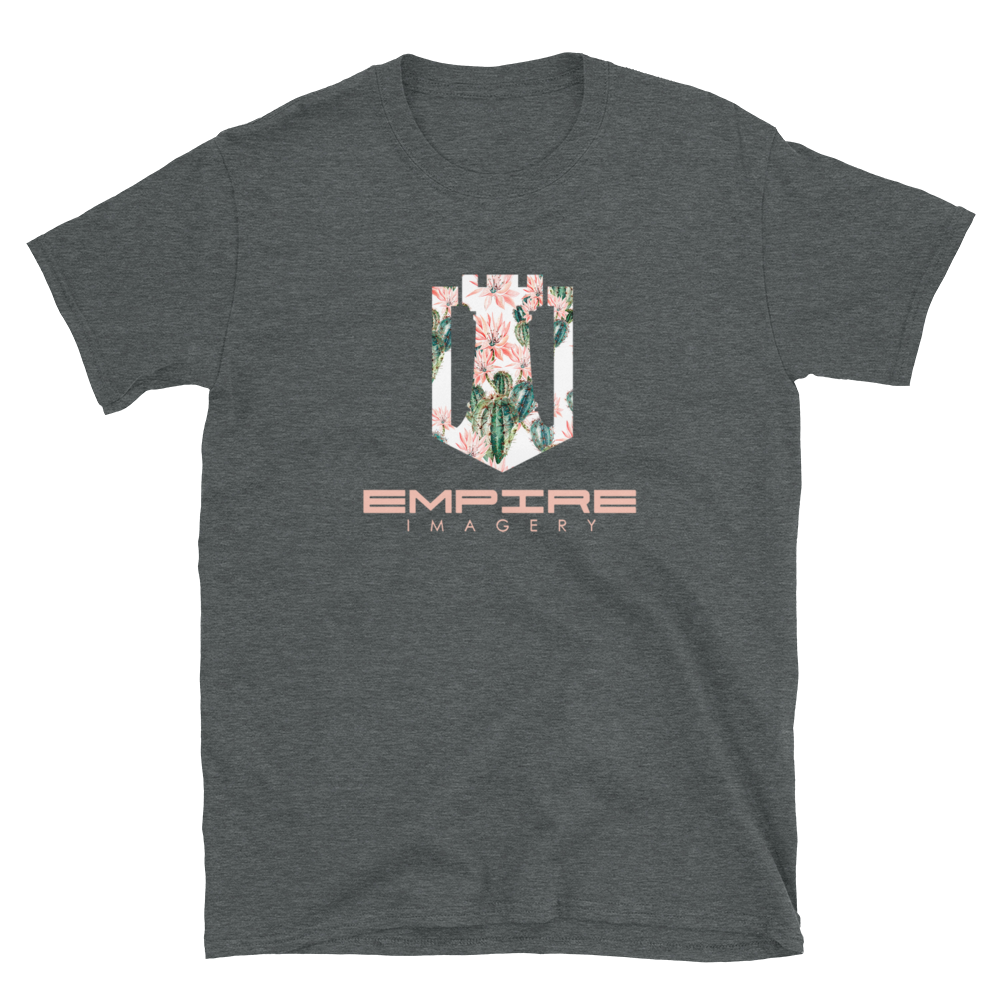 Prickly Pear Watercolor Cactus Short-Sleeve Unisex T-Shirt