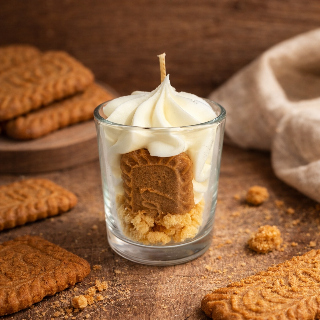 Mini bougie gourmande - Spéculoos