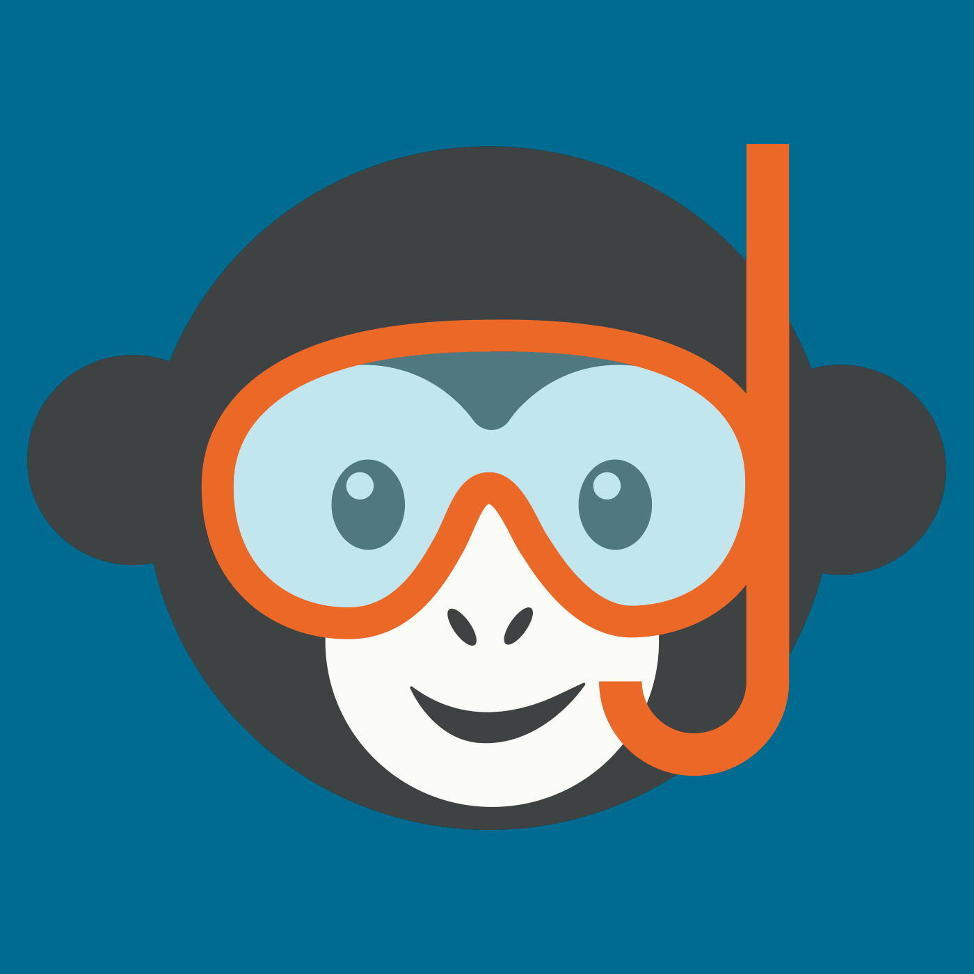monkey winking logo