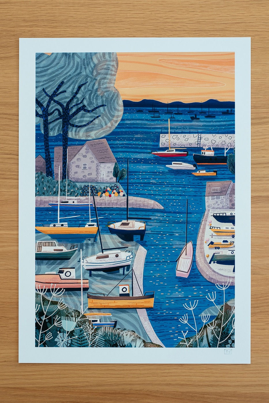 Thumbnail: Abersoch Harbour // Print