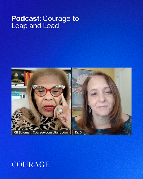 Courage to Leap and Lead Podcast Dr. Deborah Gilboa