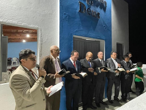 Igreja Assembleia de Deus em Ibiara inaugura novo templo no povoado Várzea Redonda