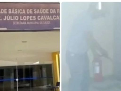 Incêndio atinge Unidade Básica de Saúde em Olho D'Água