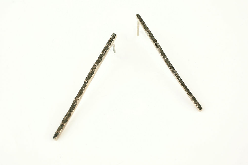 Pendientes MOSS plata finos