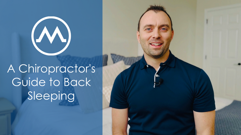 Chiropractic guide to back sleeping