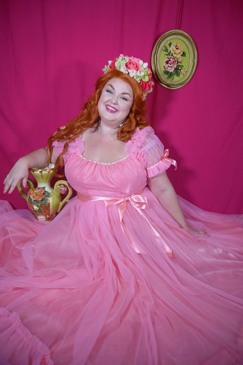 Thumbnail: Blush Fairytale Gown
