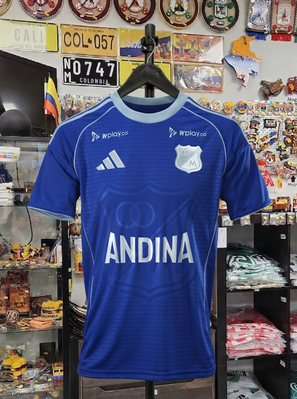 Camiseta MILLONARIOS FC - Año 2026 - R1.1 - Soccer Jersey - Azul