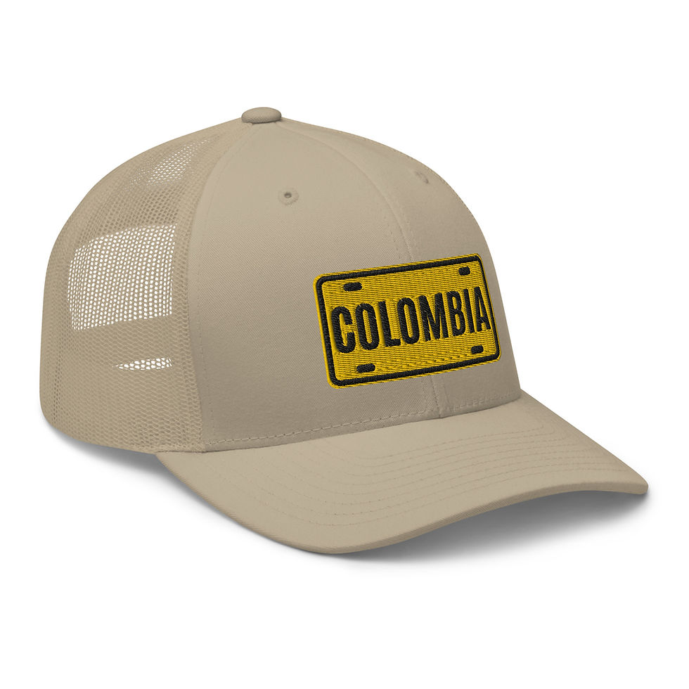 Miniatura: GORRA Colombia - Plate Colombia Trucker Cap Unisex - Embr
