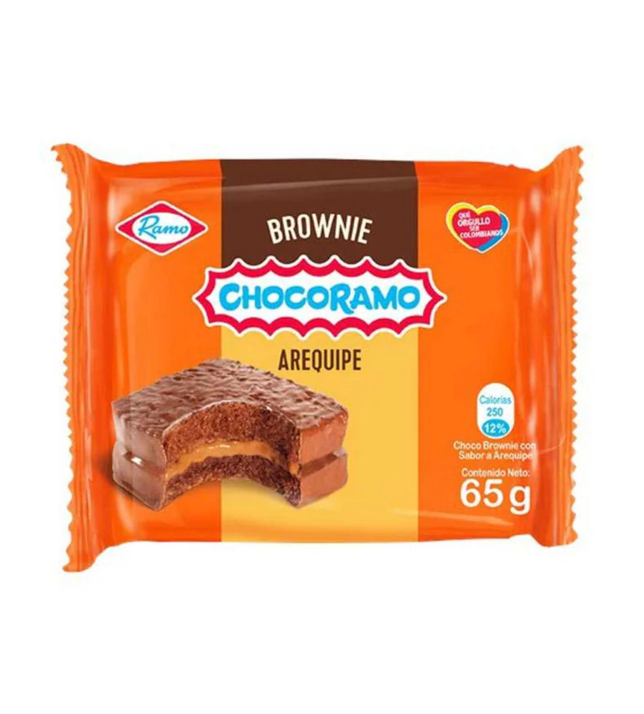 Chocobrownie Arequipe - Chocoramo Brownie 65gr.