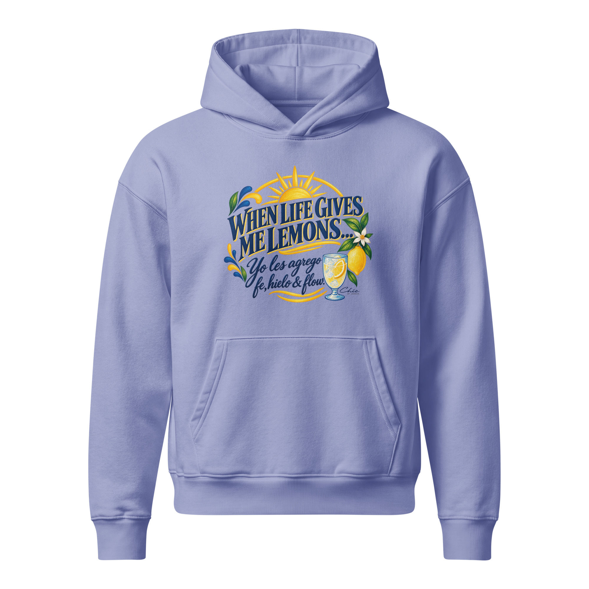 LEMONS - Unisex relaxed mid-weight hooded sweatshirt