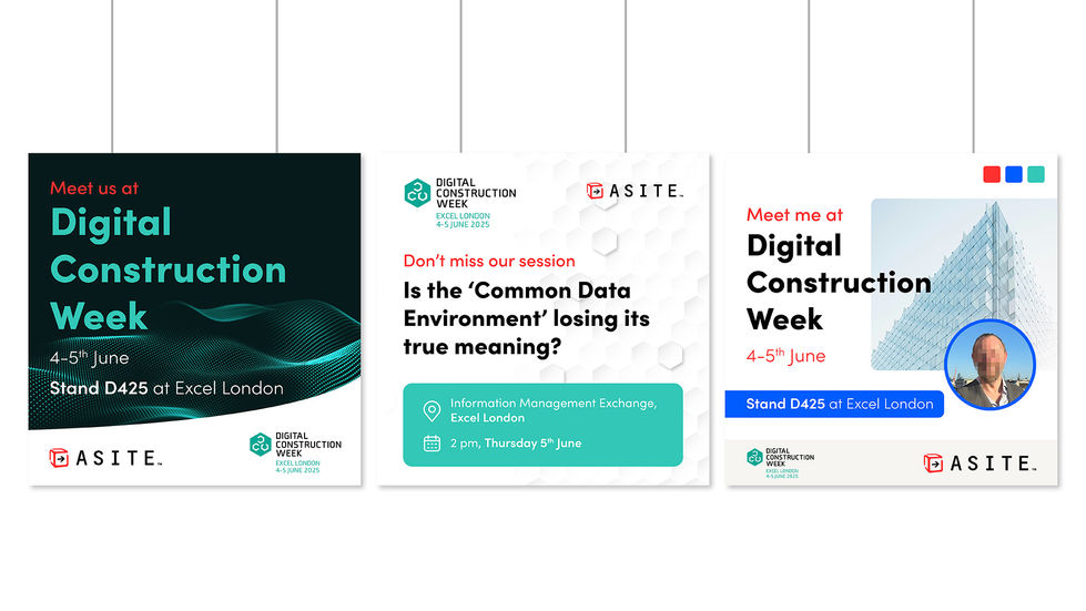 Digital Construction Week event at ExCel London