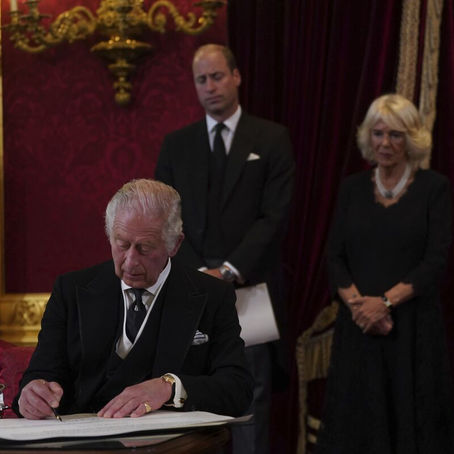 Carlos III rey de Reino Unido