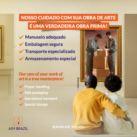 Serviços - Transporte de Obras de Arte