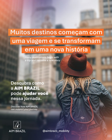 Muitos destinos começam com uma viagem e se transformam em uma nova história