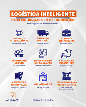 Logística inteligente para mudanças sem preocupação
