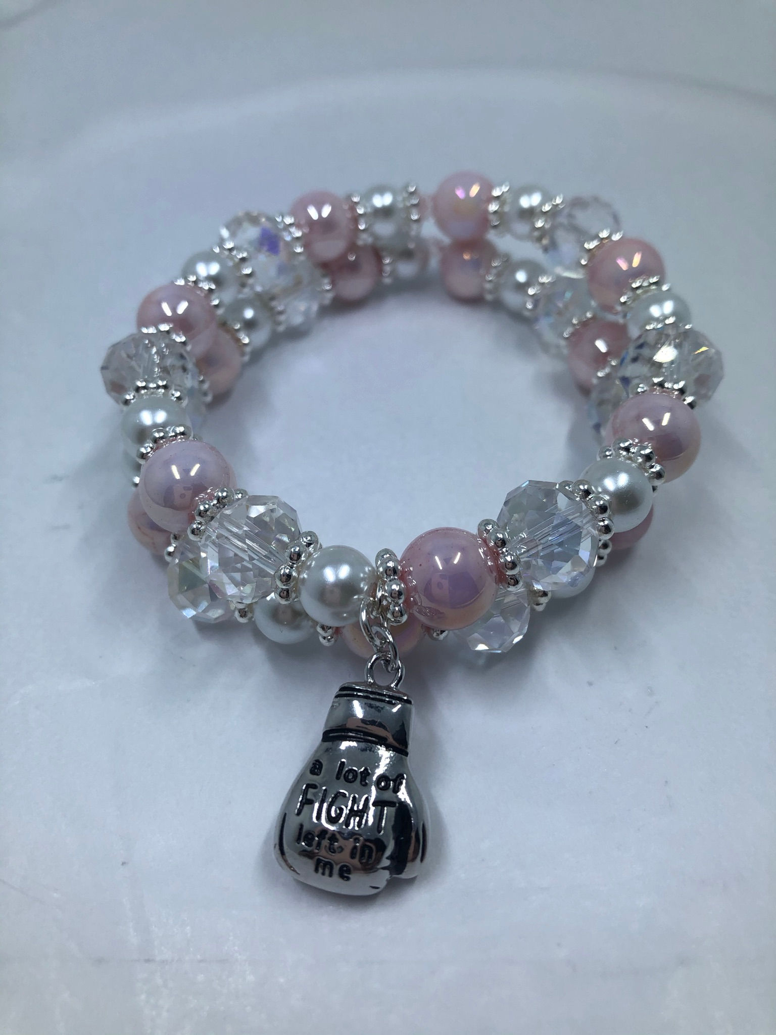 A Lot of Fight Left In Me Beaded Bracelet Set