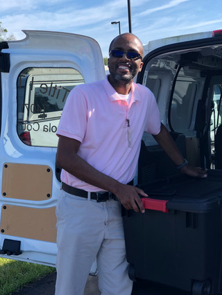 1st Delivery to Osceola School District Homeless Services pick-up of donations!
