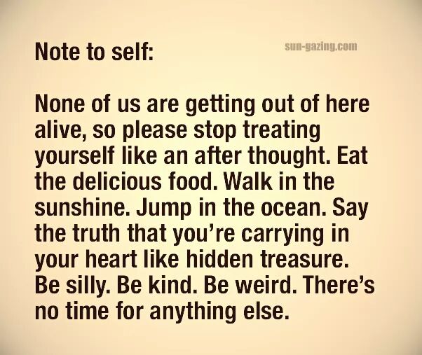 Great Reminder