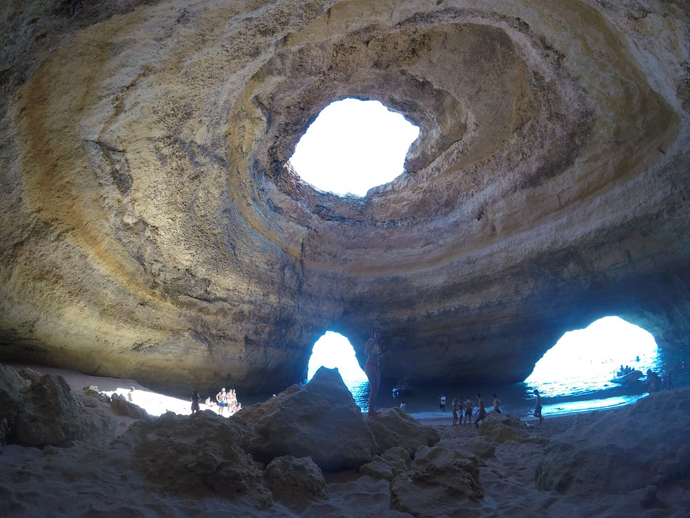Benagil Cave in portugal