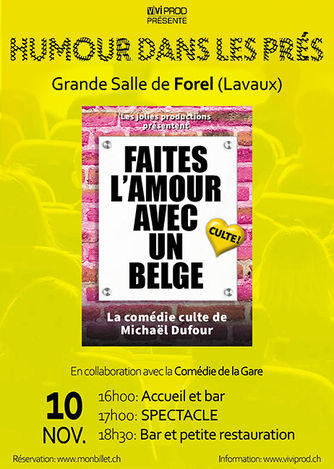 Humour dans les Prés - Faites l'amour avec un belge