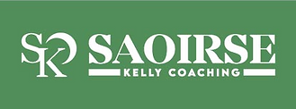 Saoise Kelly Coaching Logo (white text on a green background)