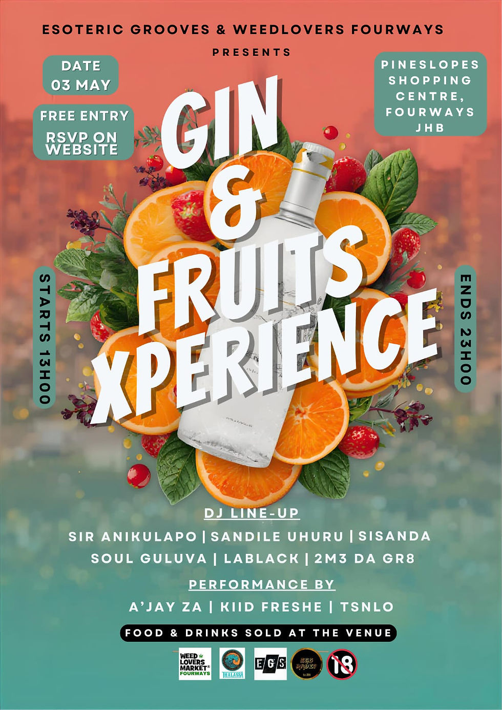 Gin & Fruits Experience