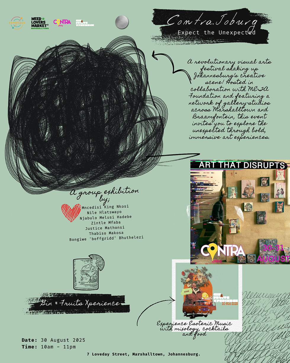 Contra.Joburg – “Expect the Unexpected”