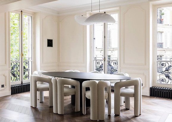 Fenêtres en bois salon Haussmannien