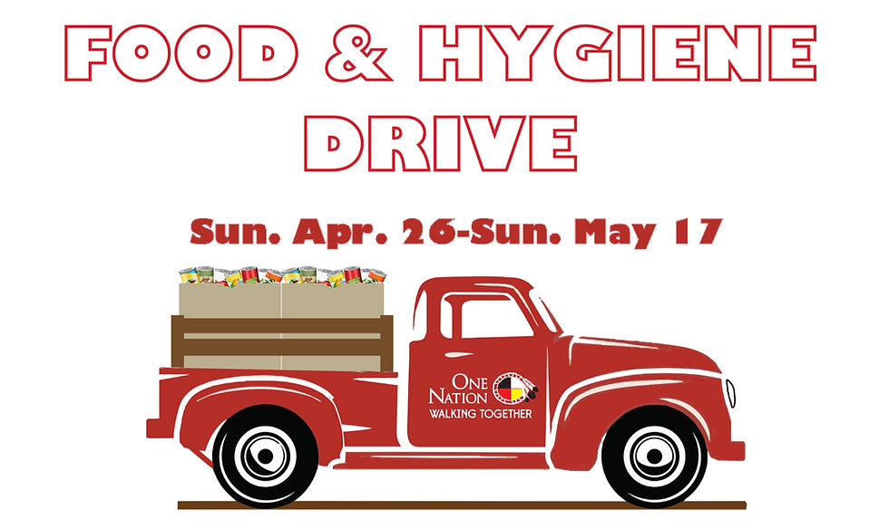 Food & Hygiene Drive drop-off