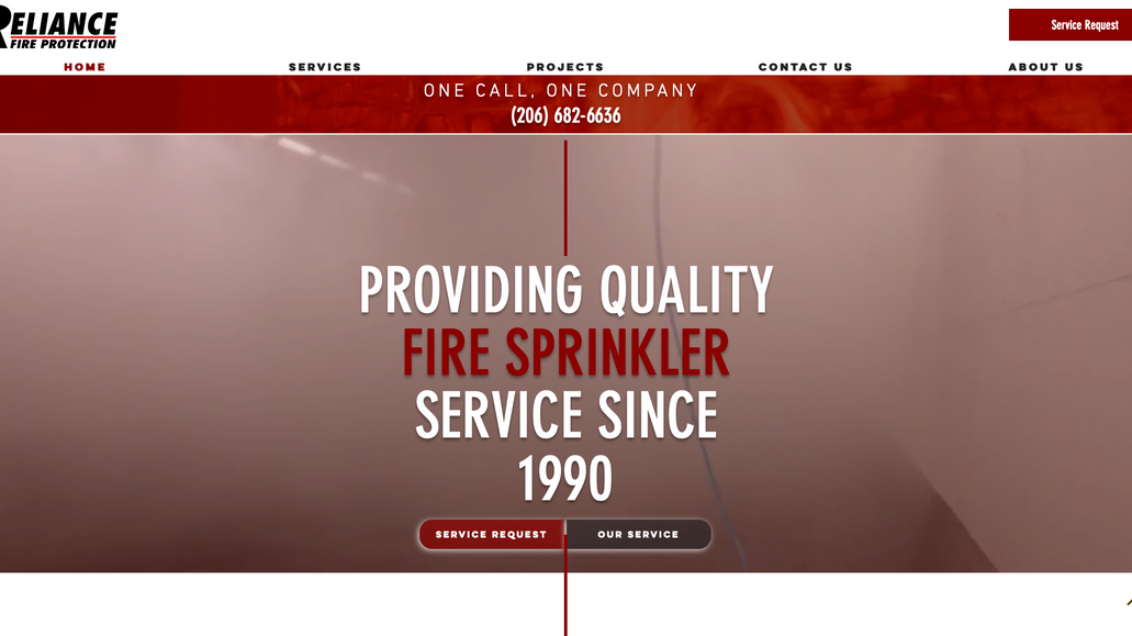 Reliance Fire Protection.: Reliance Fire Protection is a One Call, One Company corporation. We understand that many different elements are required when a project is started in the construction industry. At Reliance Fire Protection we strive to make the process as simple as One Call, One Company. We have a full range of services we can provide and we also incorporate everything else you may need whether its additional vendors, companies, state or local authorities. Everything you are looking for is just a phone call away with Reliance Fire Protection.