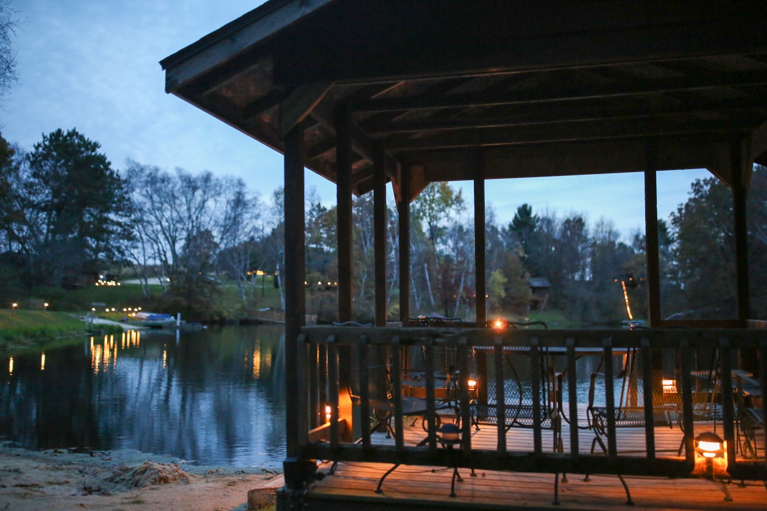 Birch Lake scenic view