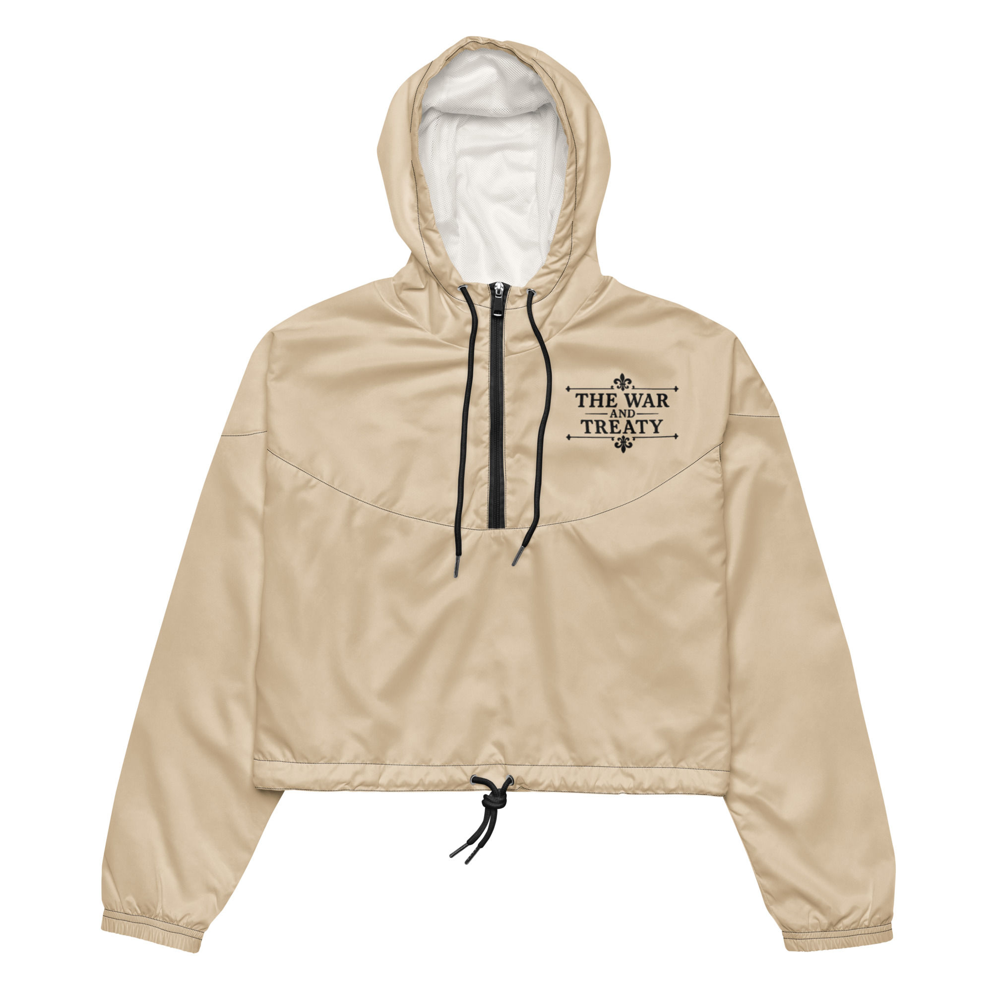 Sahara Cream Signature TW&T Women's Cropped Jacket