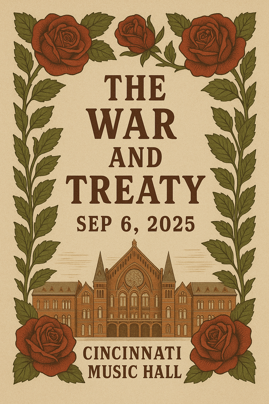 Limited Edition Personalized Signed Cincinnati Poster 