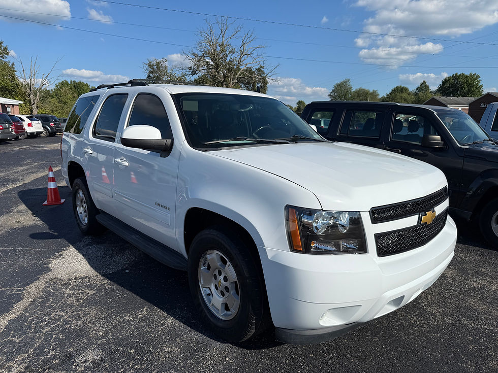 2013 Chey Tahoe