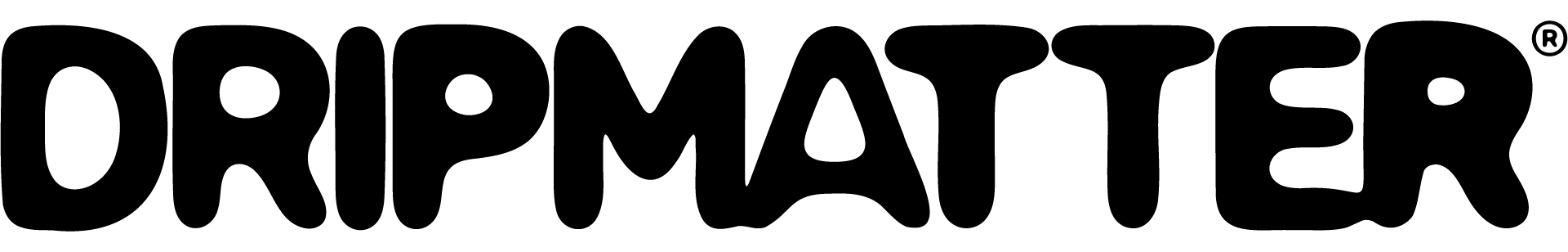 Dripmatter logo in black.