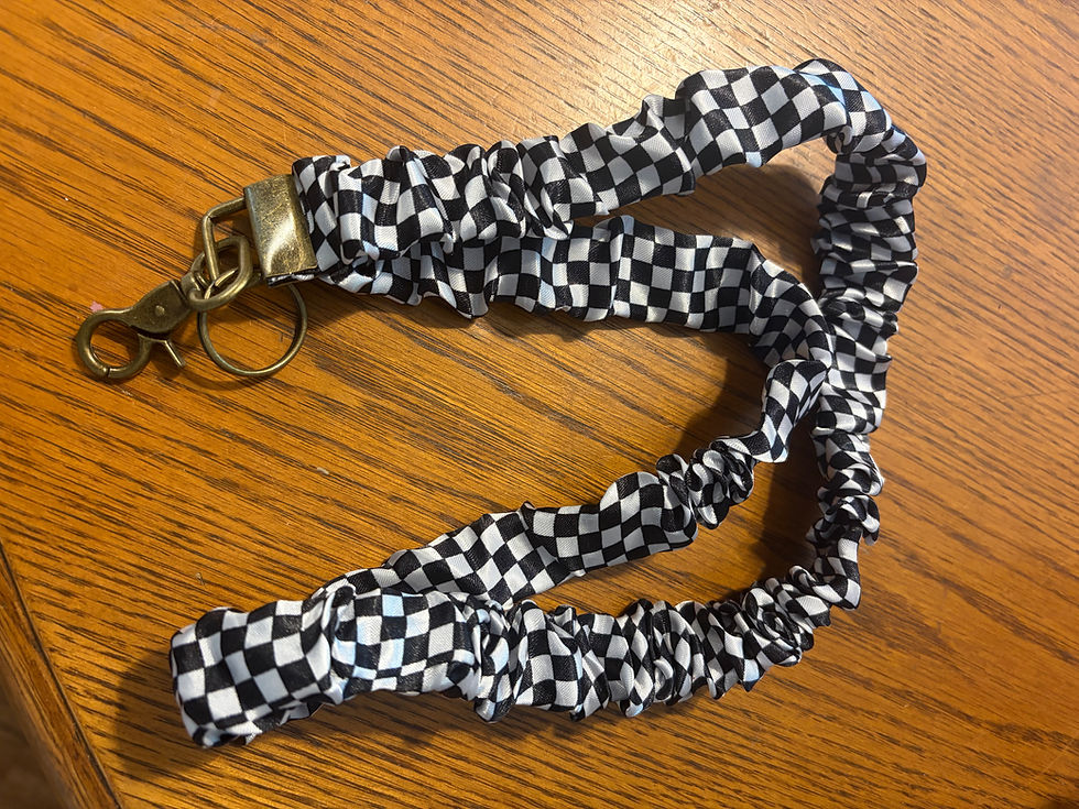 Thumbnail: 00353- checkered lanyard