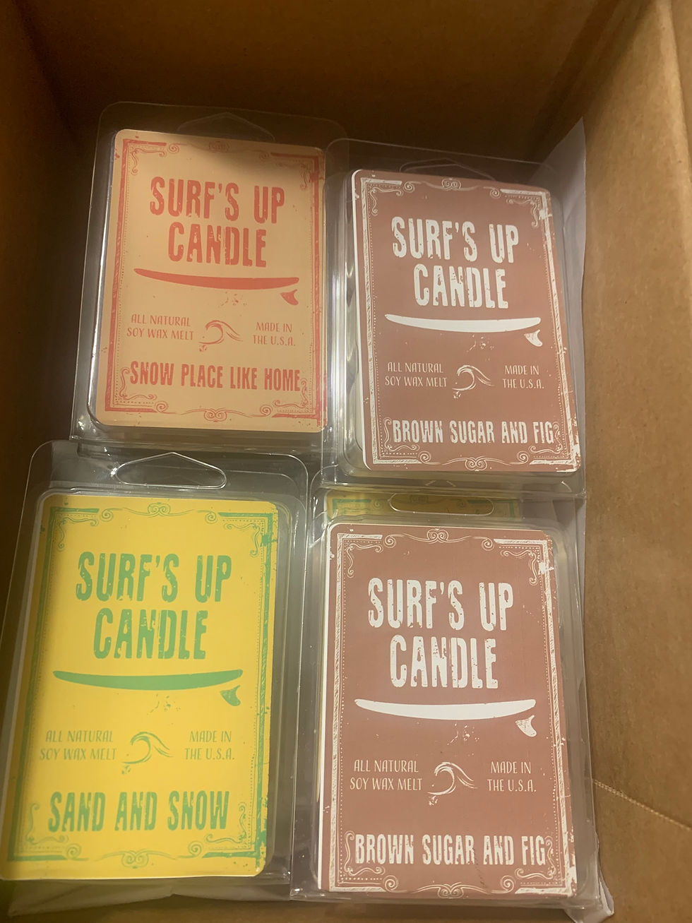 00195-Wax Melts - all natural soy. No dyes, paraffin, lead or petroleum