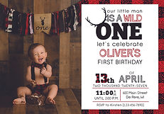 wild one birthday, one year old, first birthday, 1st birthday, buffalo plaid, modern 