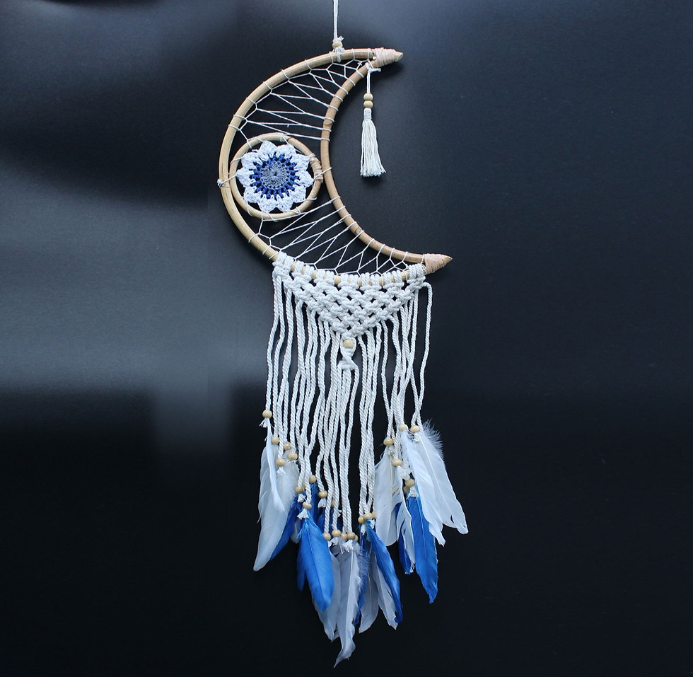 Miniature : Evil Eye dream catcher