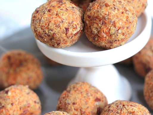 Carrot Cake Protein Balls Recipe